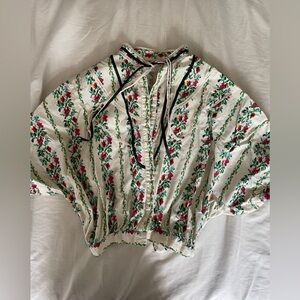 UO Kimchi Blue Flower Blouse